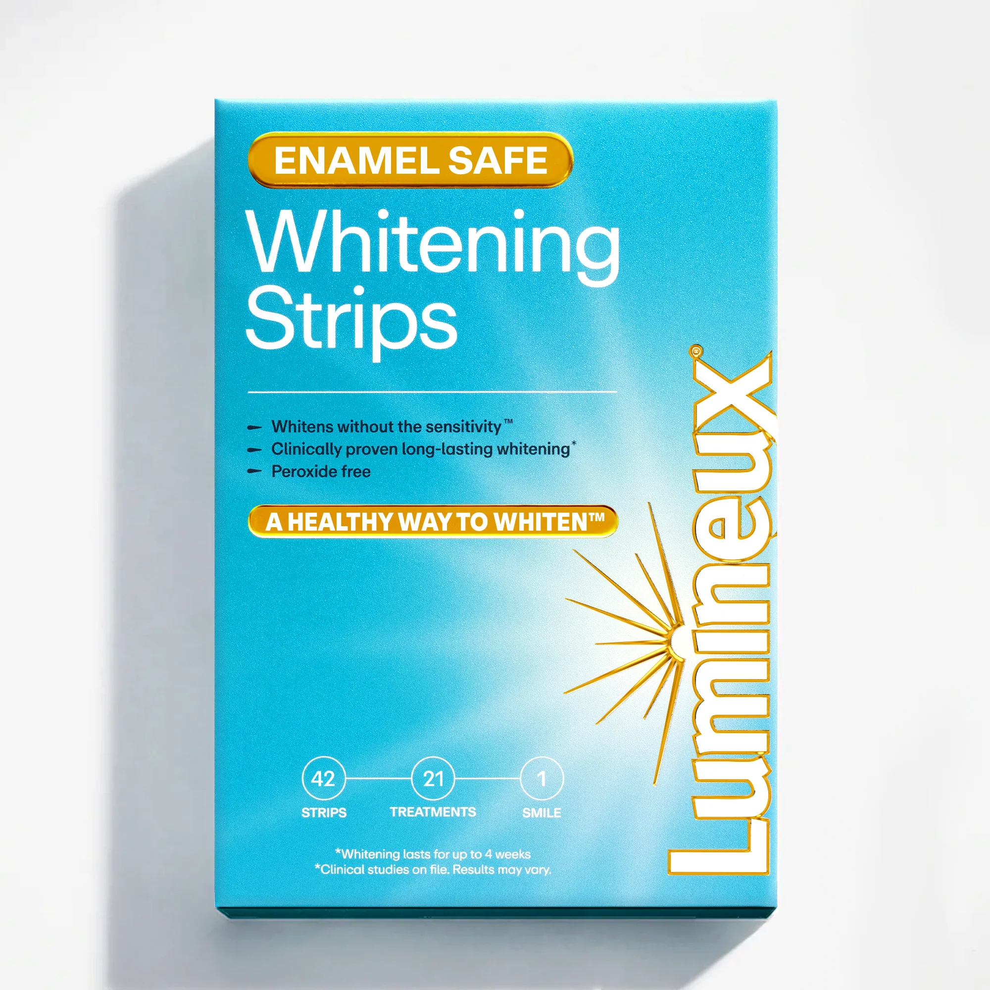 Lumineux Whitening Strips (Peroxide-Free / Natural) - Отбеливающие полоски без пероксида натуральные