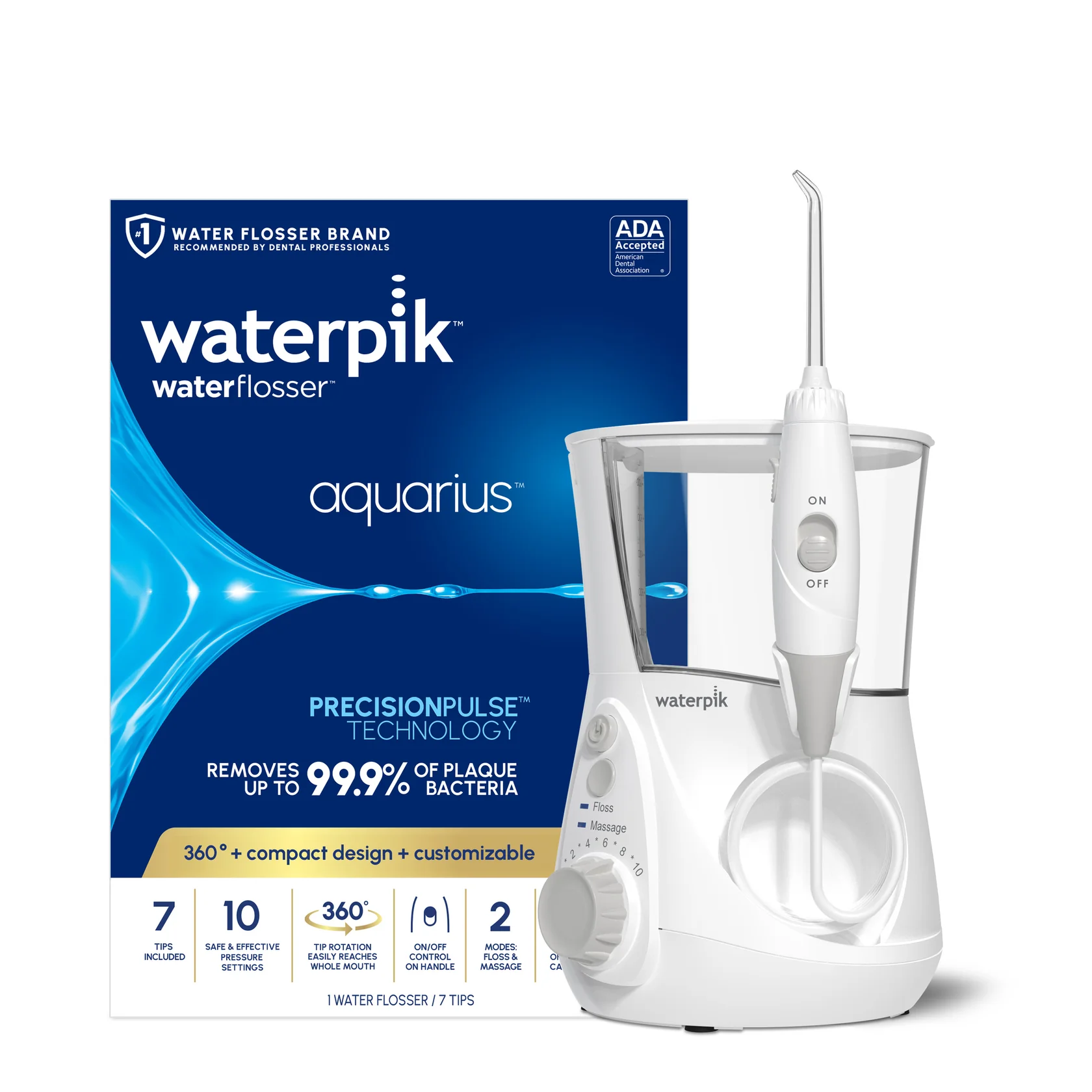 Waterpik Aquarius Water Flosser (WP-660) - Ирригатор — изображение 8